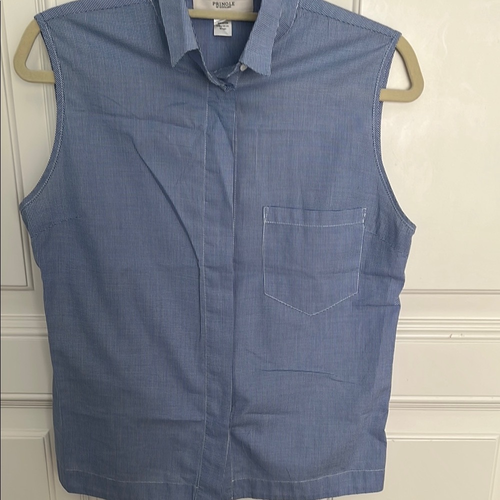 Pringle of scotland sleeveless shirt